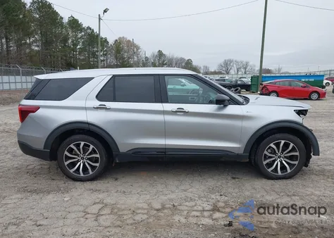 2022 Ford Explorer St-Line from USA, damaged, VIN 1FMSK7KH2NGA96089